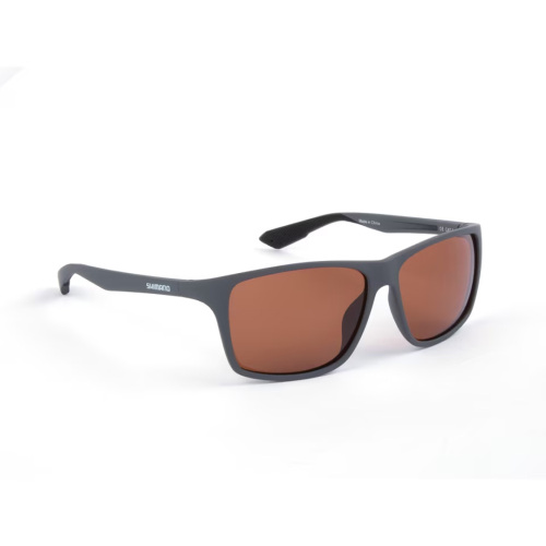 Shimano Technium Matte Dark Grey & Copper Polarize Güneş Gözlüğü - 1
