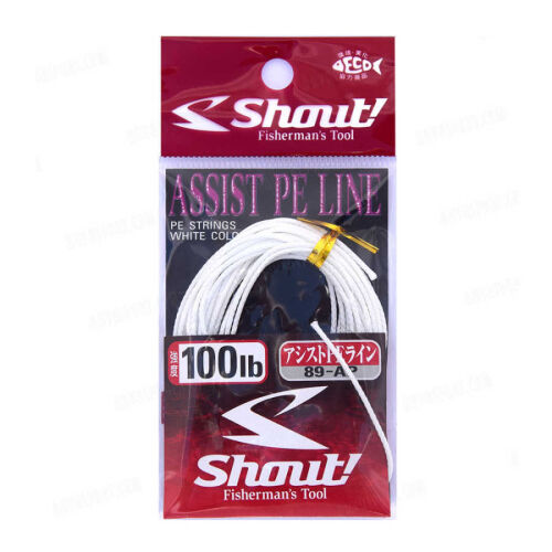 Shout Assist PE Line Beyaz Assist Bağlama İpi - 1