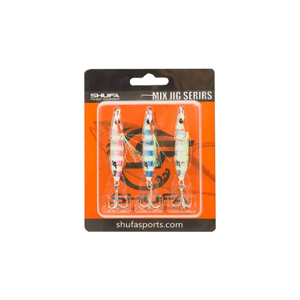 Shufa Zebra Mix Series 5 Cm 14 Gr Jig Yem JIG YEM Shufa