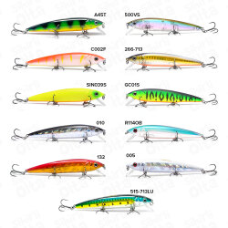 Strike Pro Eg-063F Flash Minnow 8.5 Cm 8.6 Gr Maket Yem - Strike Pro