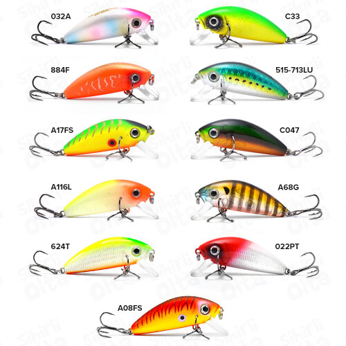 Strike Pro Mg-002 Mustang Minnow 4.5 Cm 4.2 Gr Maket Yem - 1