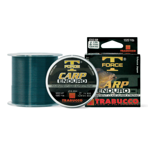 Trabucco T-Force Carp Enduro Serisi 1200 M Monofilament Misina - 1