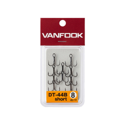 Vanfook DT-44B Short Treble M NS BK Üçlü İğne - Vanfook