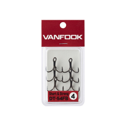Vanfook DT-54FB Short Treble M FS BK Üçlü İğne - Vanfook