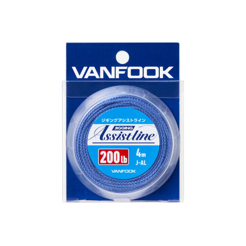 Vanfook J-AL Jigging Assist Line Mavi Kevlar İp - 1