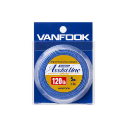 Vanfook J-FC Jigging Assist Line Mavi Kevlar İp - 1