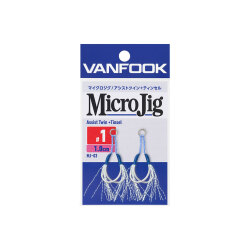 Vanfook MJ-03 Micro JIG Tinsel 1 Cm Assist İğne - 1