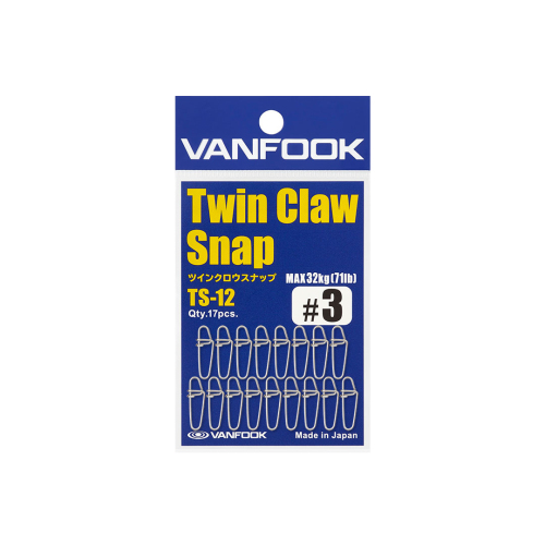 Vanfook TS-12 Twin Claw Snap Klipsli Fırdöndü - 1