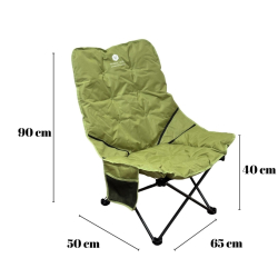 Windcamp Bel Korumalı Katlanabilir Yeşil Kamp Saldalyesi - 2