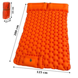 Windcamp Çift Kişilik Turuncu Şişme Yatak - 2