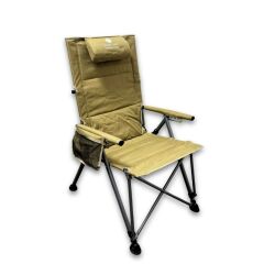 Windcamp Katlanabilir Premium Bej Kamp Sandalyesi - 3
