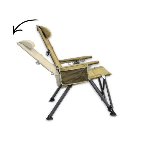 Windcamp Katlanabilir Premium Bej Kamp Sandalyesi - 4