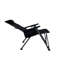 Windcamp Katlanabilir Premium Siyah Kamp Sandalyesi - 5