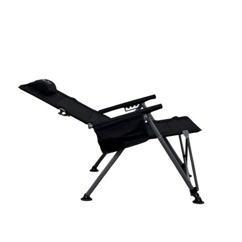 Windcamp Katlanabilir Premium Siyah Kamp Sandalyesi - 5