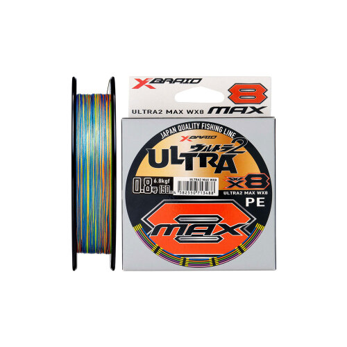 XBraid Ultra 2 Max PE WX8 150 Mt Multicolor İp Misina - 1